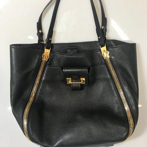 TOM FORD leather sedgwick tote